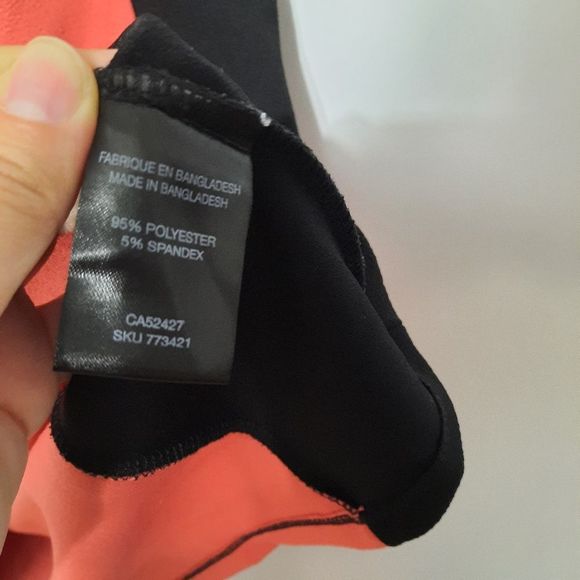 Lily Morgan Pink and Black Dress - Picture 4 of 5